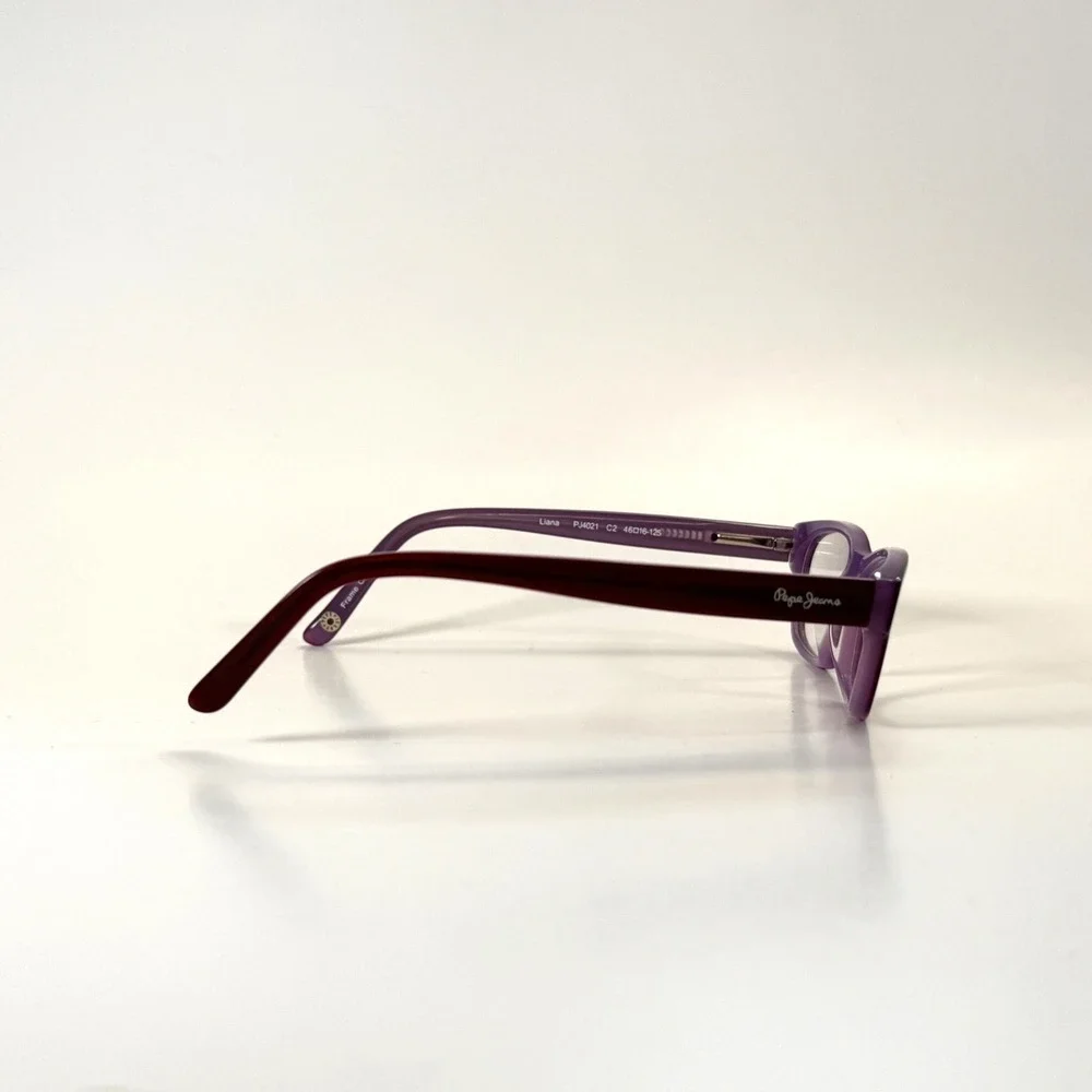 Pepe Jeans Liana PJ4021 C2 Kids Eyeglasses Frame Only 46□16-125 Purple Full Rim‎